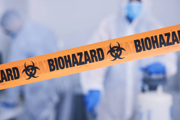 Professional Infectious Disease Decontamination technician working in Glendale, WI